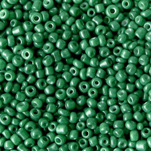 rocailles 2mm traffic green, 10 gram